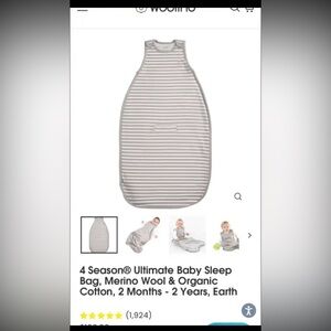 4 Season Ultimate Baby Sleep Bag